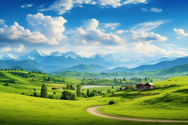 A beautiful scene
